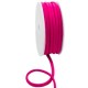 Stitched elastic Ibiza cord Fuchsia pink